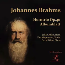 Brahms: Horn Trio in E-Flat Major, Op. 40