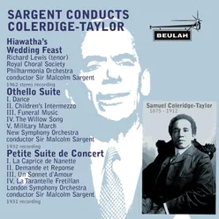 Coleridge-Taylor: Sargent Conducts
