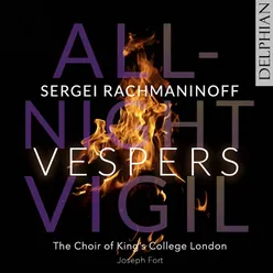 All-Night Vigil, Op. 37: V. Now Lettest Thou (Kyivan chant)