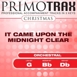 It Came Upon the Midnight Clear (Christmas Primotrax) - EP Performance Tracks