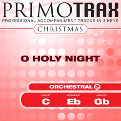 O Holy Night (Medium Key - Eb) Performance Backing Track