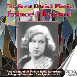 The Great Danish Pianist France Ellegaard