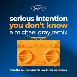 Serious Intention - You Don't Know - a Michael Gray Remix Remix