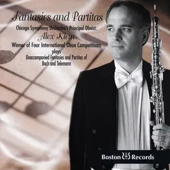 12 Fantasias for Flute without Bass No. 3 in B Minor, TWV 40.4: Largo - Vivace-Arr. for Oboe
