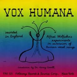 Examples in Single Voice: Violin, Viola, Cello; Double-Bass / Violin (excerpt from Brahms 'Hungarian Dance') / Coloratura of 4 1/2 octaves (