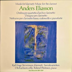 Eliasson: Music for the Clarinet
