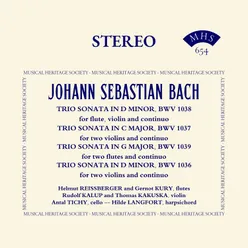Trio Sonata in C Major, BWV 1037: III. Largo
