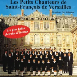 Les plus belles chorales d'enfants : Miserere d'Allegri