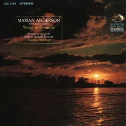 Marian Anderson - Songs at Eventide (2021 Remastered Version)
