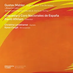 GUSTAV MAHLER: Sinfonía No. 2. "Resurrección" (Arreglo para orquesta reducida de José Luis Turina)