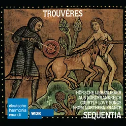 Motetten und Clausulae basierend auf dem Tenor flos filius- Trois serors sor rive mer - (Clausula) - Bele Aelis par matin se leva/Haro, haro je la voi la - (Clausula) - (Clausula)-Plus bele que flor est/Quant revient et fuelle et flor/L'autrier...