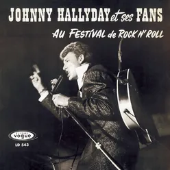 Johnny Hallyday et ses fans au festival de rock 'n' roll