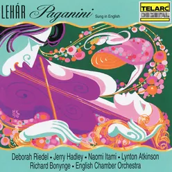 Lehár: Paganini, Act I: Violin Solo