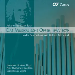 J.S. Bach: Musical Offering, BWV 1079 - IVc. Canon per motum contrarium (Arr. Bornefeld)