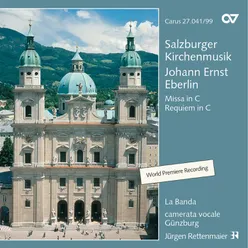 Johann Ernst Eberlin: Salzburger Kirchenmusik