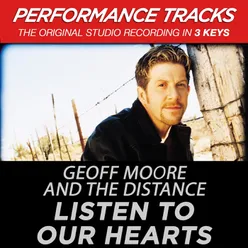 Listen To Our Hearts Performance Track In Key Of Gb