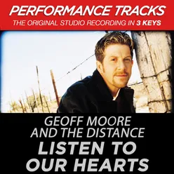 Listen To Our Hearts Performance Track In Key Of A