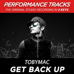 Get Back Up Medium Key Performance Track Without Background Vocals