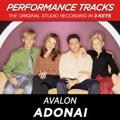 Adonai-Performance Track In Key Of B-Db