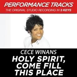 Holy Spirit, Come Fill This Place-Performance Track In Key Of Bb-Db-E With Background Vocals