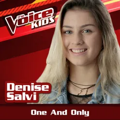 One And Only Ao Vivo / The Voice Brasil Kids 2017