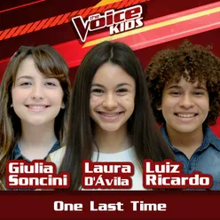 One Last Time Ao Vivo / The Voice Brasil Kids 2017