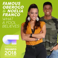 What A Fool Believes Operación Triunfo 2018