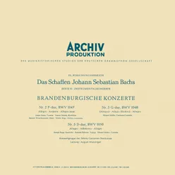 J.S. Bach: Brandenburg Concerto No. 3 in G, BWV 1048 - 2. Adagio