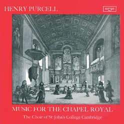 Purcell: O Sing Unto The Lord A New Song, Z.44