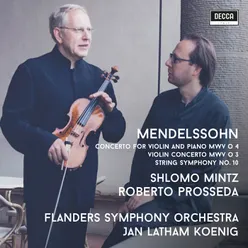 Mendelssohn: Concerto for Violin, Piano and Strings in D Minor, MWV O 4 - 2. Adagio