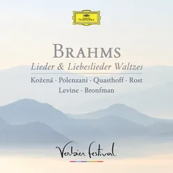 Brahms: Liebeslieder-Walzer, Op. 52 - Verses from "Polydora" - 1. Rede, Mädchen, allzu liebes Live