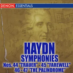 Haydn Symphony No. 45 in F-Sharp Minor "Farewell": II. Adagio