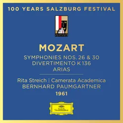 Mozart: Symphony No. 26 in E-Flat Major, K. 184 - I. Molto presto