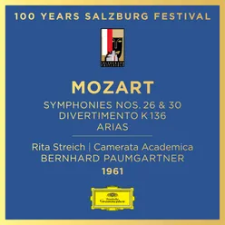 Mozart: Symphony No. 26 in E-Flat Major, K. 184 - II. Andante