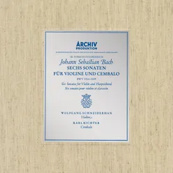 J.S. Bach: Sonata For Violin And Harpsichord No. 1 In B Minor, BWV 1014 - 3. Andante