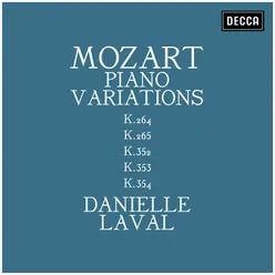 Mozart: Piano Variations K.264, K. 265, K.352, K.353, K.354