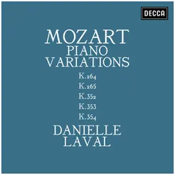 Mozart: 8 Variations on ‘Dieu d'amour’ from ‘Les mariages samnites’ by Grétry in F, K.352 - 2. Variation I