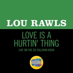 Love Is A Hurtin' Thing Live On The Ed Sullivan Show, November 6, 1966