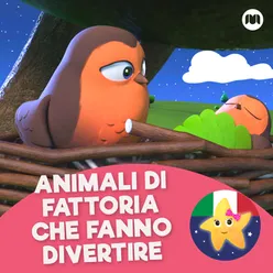 Animali di fattoria che fanno divertire