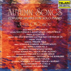 Tchaikovsky: The Seasons, Op. 37a, TH 135: No. 10, October (Autumn Song)