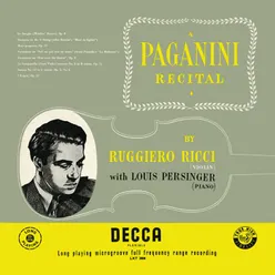 Paganini: Sonata No. 12, Op. 3 No. 6