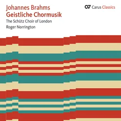 Brahms: 2 Motets, Op. 74 - No. 1 Warum ist das Licht gegeben dem Mühseligen