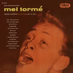 Mel Torme At The Crescendo Live 1955