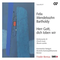 Mendelssohn: Ach Gott, Vom Himmel sieh darein, MWV A 12 - IV. Choral "Das wollst du, Gott"