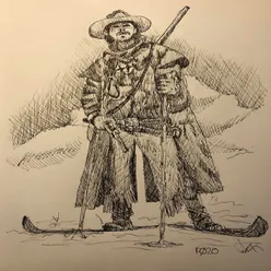 Cowboy på ski