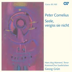 Cornelius: 3 Chorgesänge, Op. 11 - II. An den Sturmwind