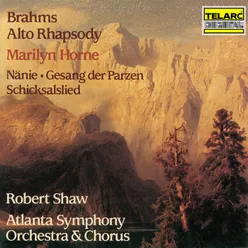 Brahms: Alto Rhapsody, Op. 53 & Other Works