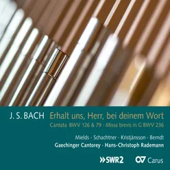 J.S. Bach: Erhalt uns, Herr, bei deinem Wort, BWV 126 - II. Sende deine Macht von oben