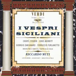 I Vespri Siciliani, Act I: D'ira fremo all'aspetto (Elena/Ninetta/Danieli/Monforte)
