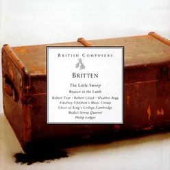 The Little Sweep Op. 45 (1995 Digital Remaster), Scene One: A January Morning: VI. Marching Song: "Sooty tracks upon the sheet" (Children/Miss Baggott/Black Bob/Clem)